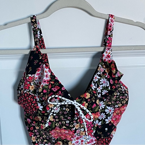 New! Skinny Dippers Jellyroll Rosalina Floral One Piece Swimsuit 35119 - Picture 5 of 12